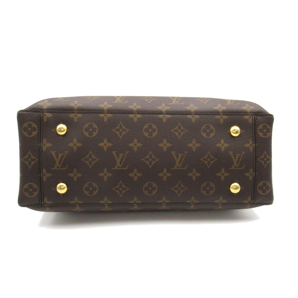 Louis Vuitton Flower Tote Shoulder Bag Brown - Picture 4 of 10